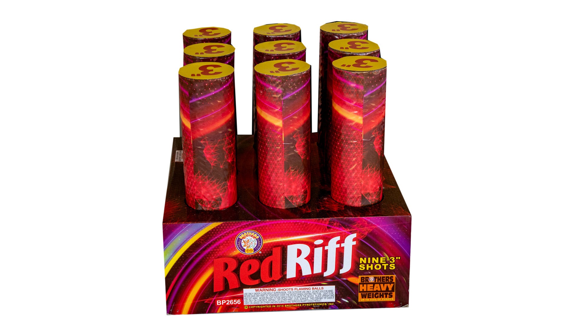 Red Riff | Anytime Fireworks